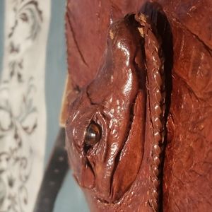 Vintage Alligator brown bag